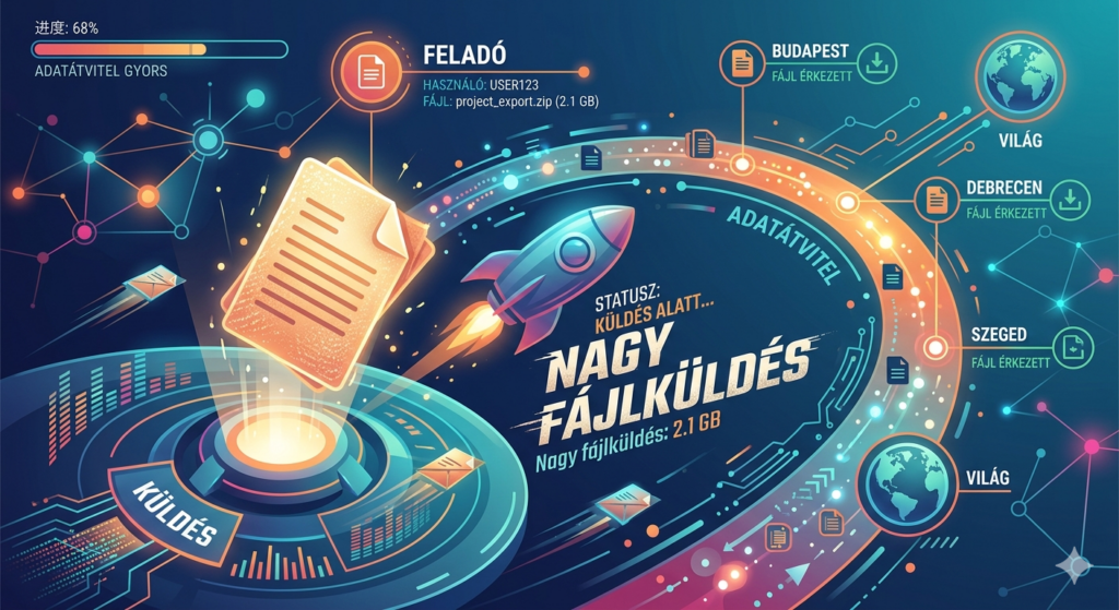 Nagy fájlküldése